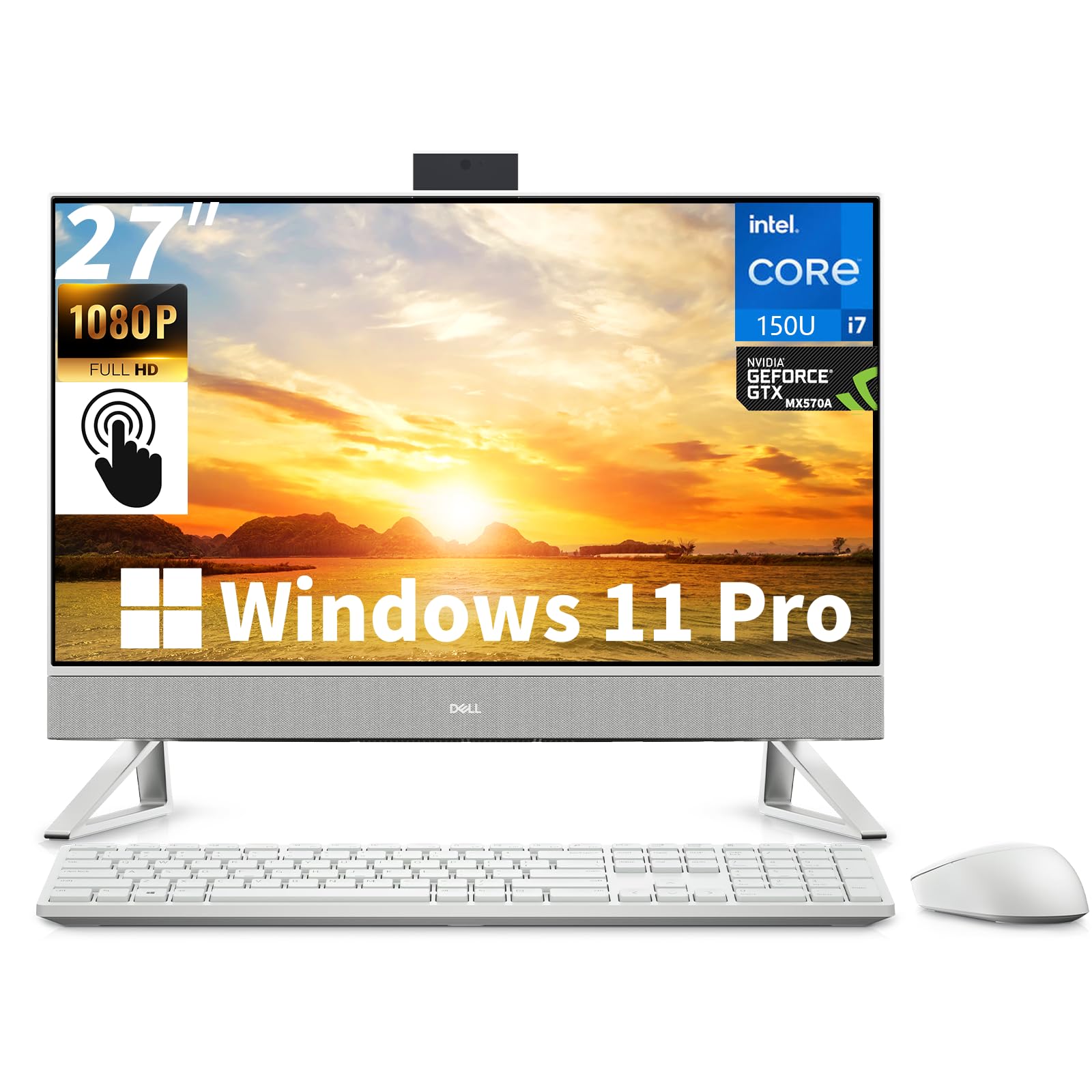 Amazon.co.jp: Dell オールインワン 27インチ デスクトップ - 27インチ